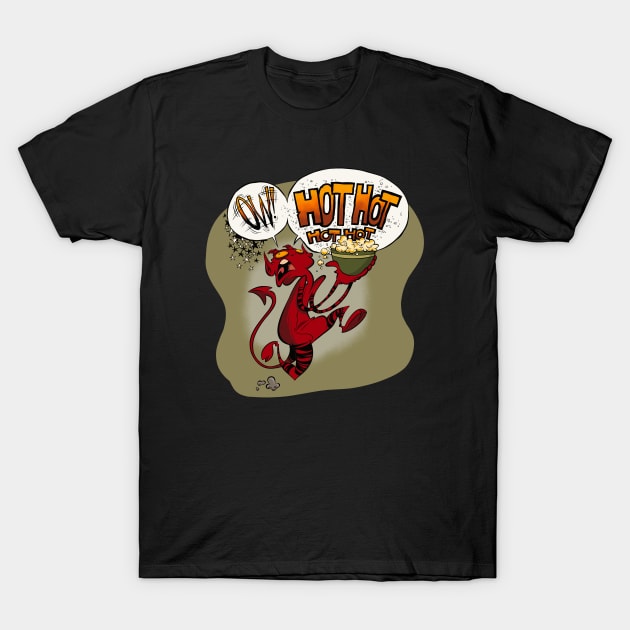 Ow! Hot hot hot hot! T-Shirt by westinchurch